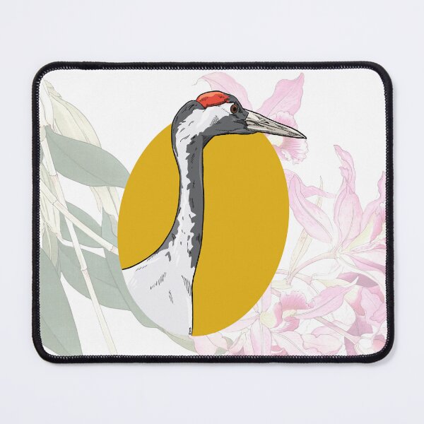 Item preview, Common Crane Portrait designed and sold by UrsulaRodgers.
