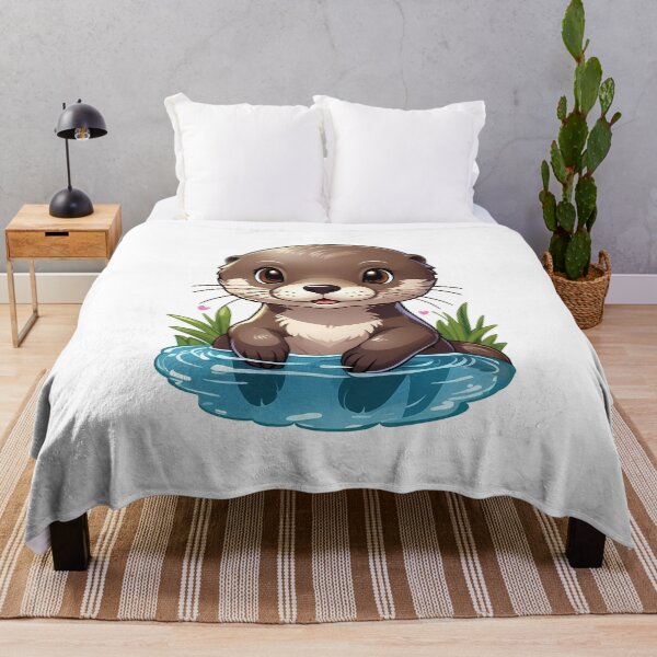 Item preview, Playful Cute Otter designed and sold by Imazh.