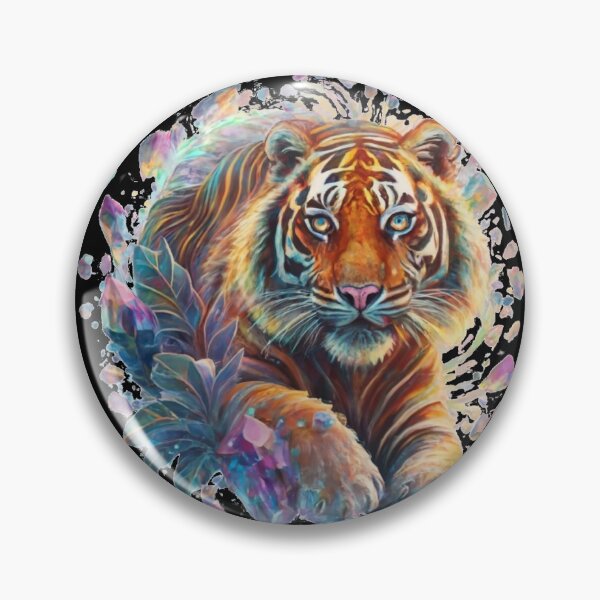 Item preview, Rainbow Crystal Tiger designed and sold by PixelRealm.