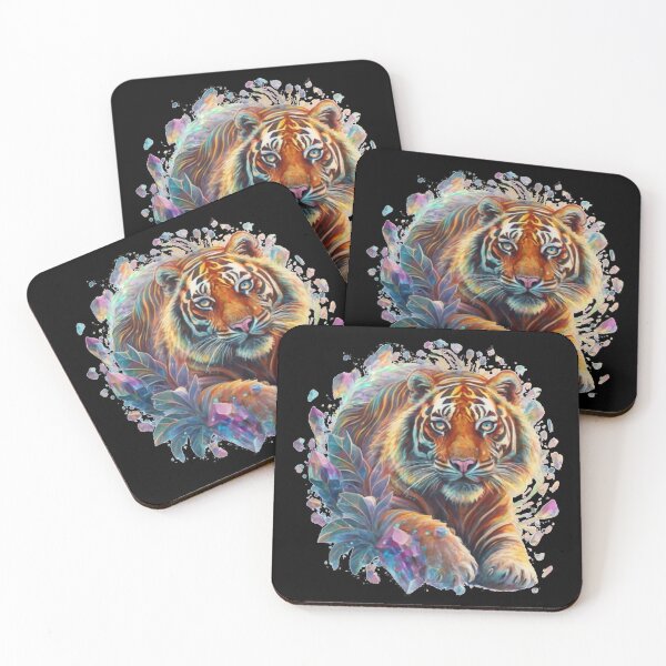 Item preview, Rainbow Crystal Tiger designed and sold by PixelRealm.