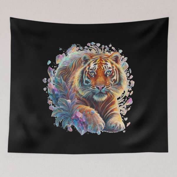 Item preview, Rainbow Crystal Tiger designed and sold by PixelRealm.