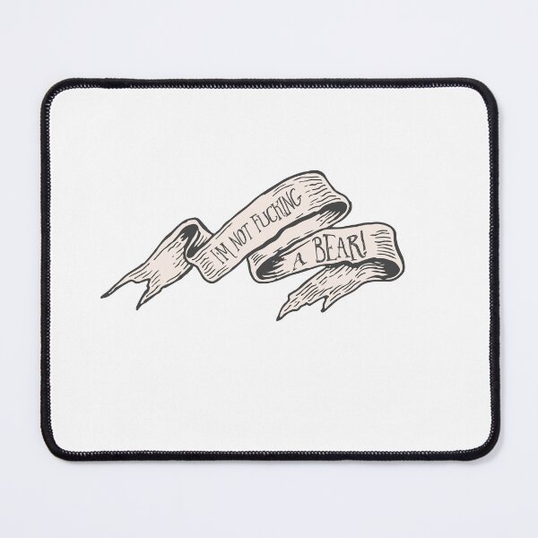 Item preview, I'm not fking a bear! designed and sold by Littlezilla.