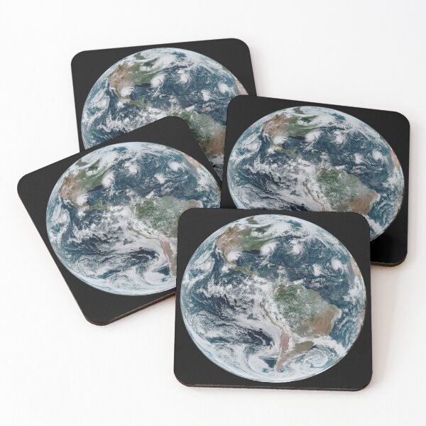 Item preview, STK204824S-A loose chain of tropical cyclones across the Western Hemisphere. designed and sold by StocktrekImages.