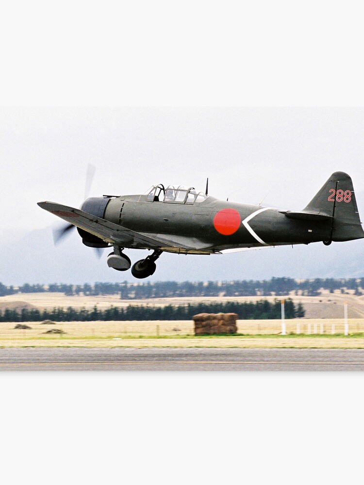 Mitsubishi A6m Zero Canvas Print - 