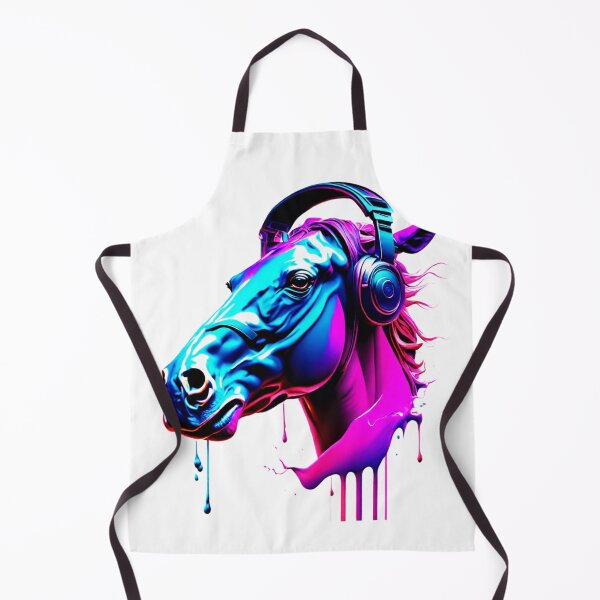 Item preview, Neon Dream Horse Headphones designed and sold by calibras.
