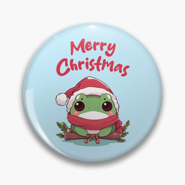 Item preview, Merry Christmas Cute Frog designed and sold by KAI-Studio.