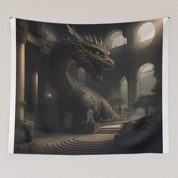 Item preview, A Dragon Invades an Arboretum In Someone's Mansion designed and sold by Myahashaye.