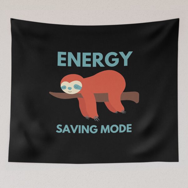 Item preview, Energy Saving Mode designed and sold by Playful-Monster.