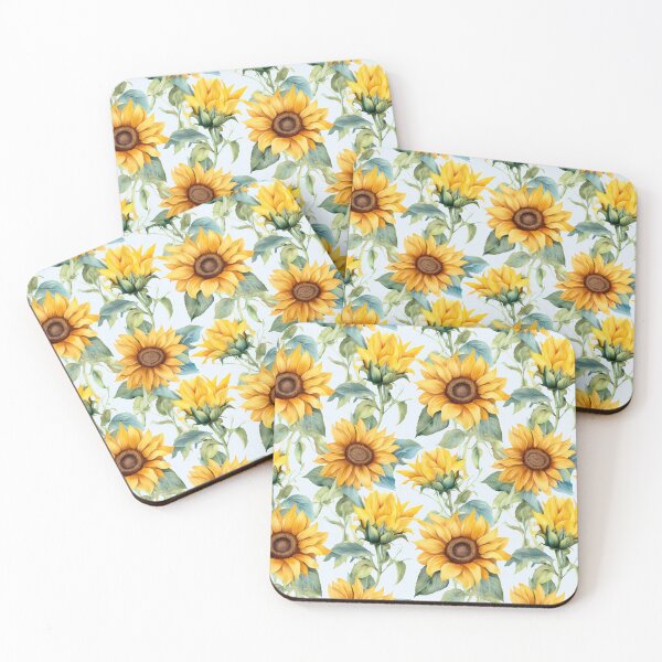 Item preview, Beautifu Sunflower Seamless Pattern (Watercolor) V.1 designed and sold by CreatureHouse95.