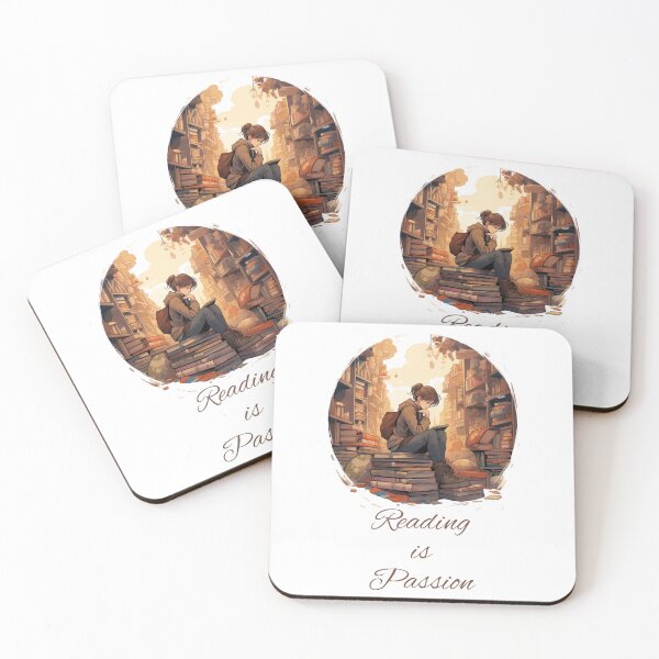 Item preview, Reading is Passion Bookworm Gift designed and sold by Samanthi007.