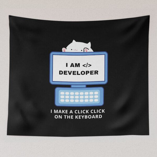 Item preview, I am a developer designed and sold by Playful-Monster.
