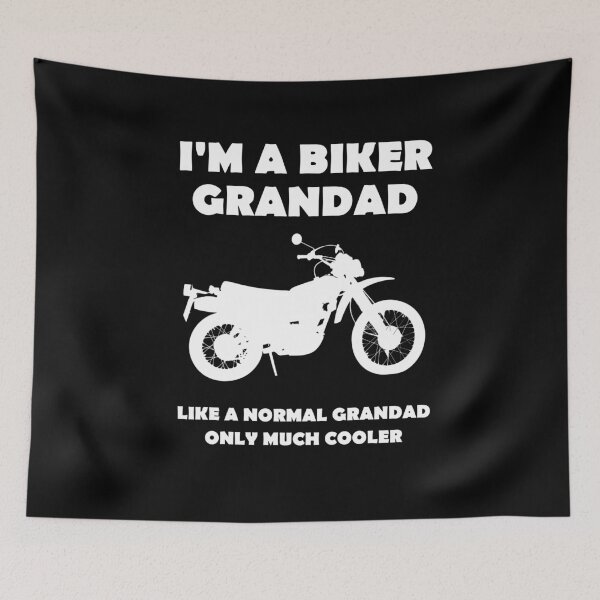 Item preview, I'm a Biker Grandad Like a normal Grandad only cooler designed and sold by Skipperatthebay.