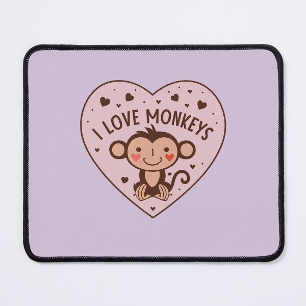 Item preview, I Love Monkeys designed and sold by Itsheartshop.