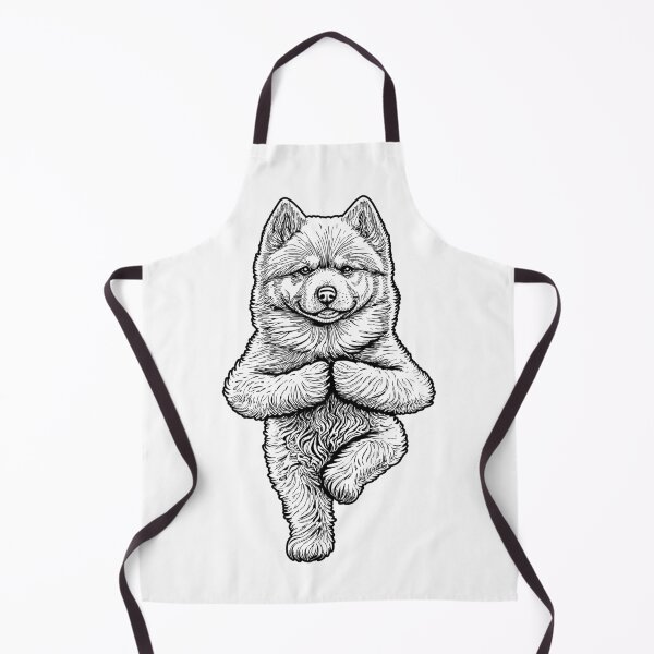 Item preview, Samoyed Yoga Dog Puppy Funny Dogs Tree Pose Asana designed and sold by GrandeDuc.