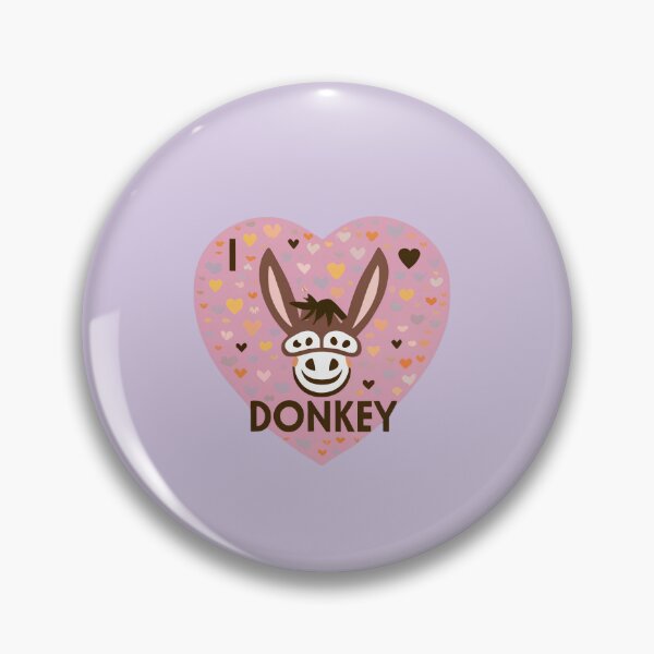 Item preview, I Love Donkey designed and sold by Itsheartshop.
