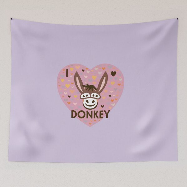 Item preview, I Love Donkey designed and sold by Itsheartshop.