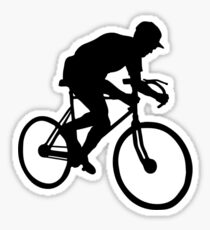 cyclisme cycle cyclist Sticker