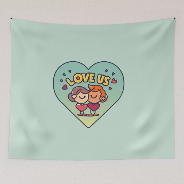 Item preview, I Love Us designed and sold by Itsheartshop.
