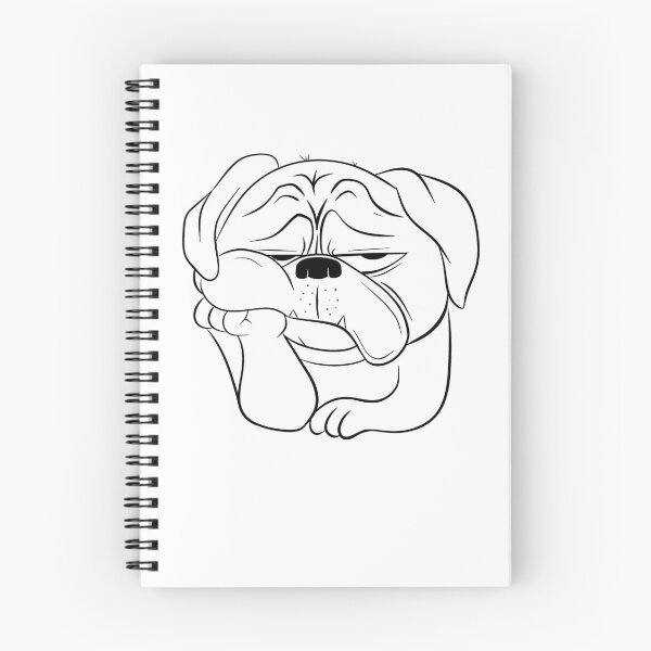 Item preview, Bored pug designed and sold by KrustyKrafty.