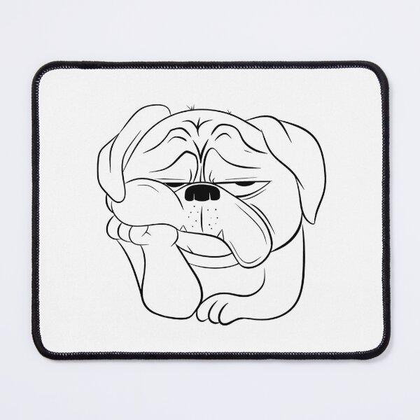 Item preview, Bored pug designed and sold by KrustyKrafty.