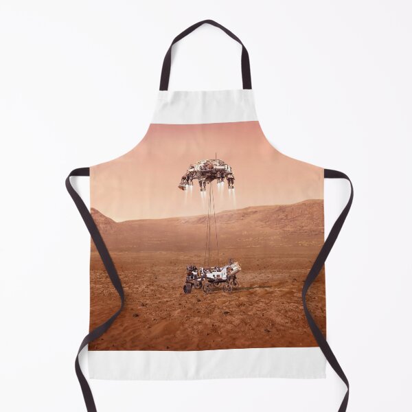 Item preview, STK204828S-The Perseverance rover landing safely on Mars. designed and sold by StocktrekImages.