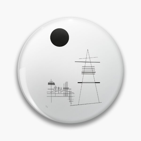 Item preview, HD. Drawing for Point and Line to Plane (1925), by Wassily Kandinsky designed and sold by MINDTHECHERRY.
