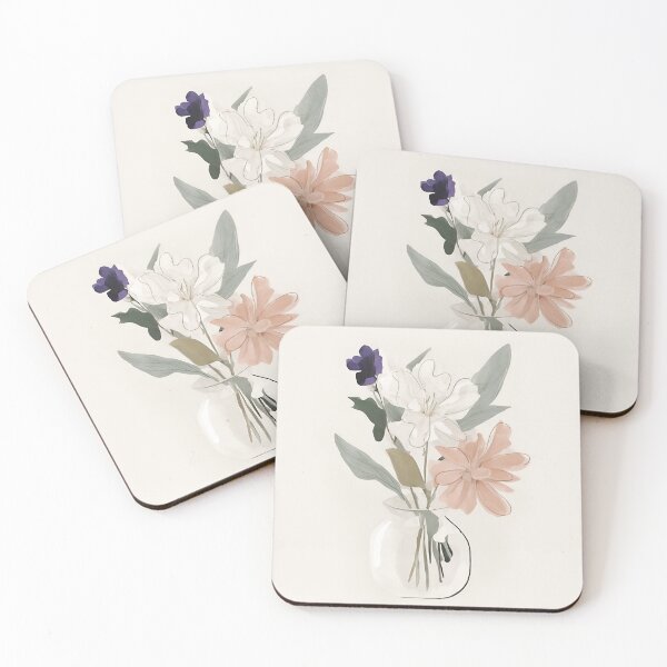 Item preview, wild floral paitning designed and sold by MartaOlgaKlara.