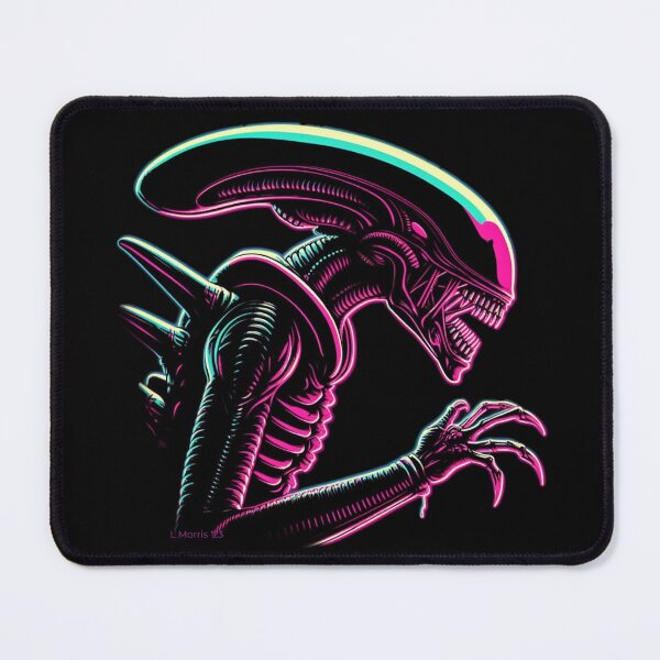 Item preview, Retro Neon Xenomorph  designed and sold by GhostMachine13.