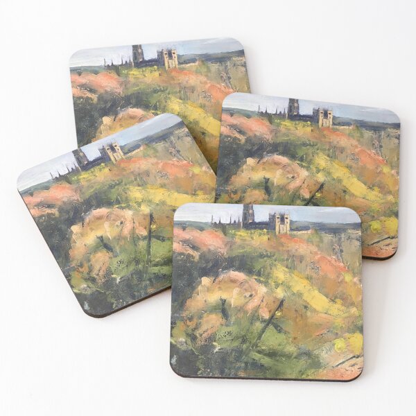 Item preview, Durham Cathedral, Autumn, oil painting  designed and sold by SandraHaney.
