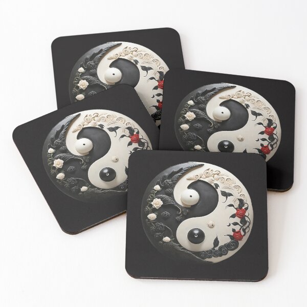 Item preview, Black and White Yin and yang  designed and sold by Promarkets.