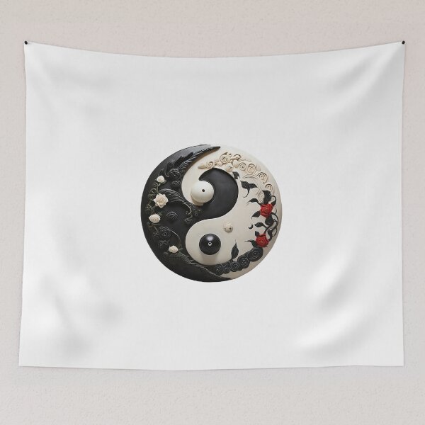 Item preview, Black and White Yin and yang  designed and sold by Promarkets.
