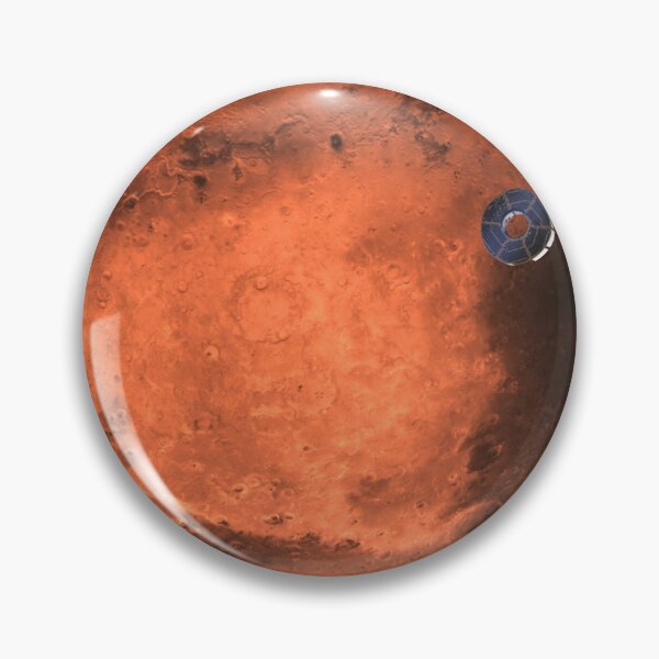 Item preview, STK204829S-The Perseverance rover casting off its cruise stage minutes before entering the Martian atmosphere. designed and sold by StocktrekImages.