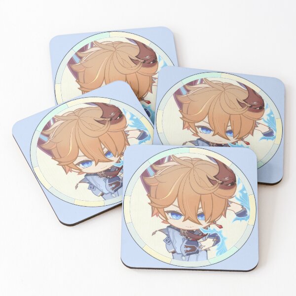Item preview, Tartaglia / Childe Sticker, Genshin Impact designed and sold by Astral Drop.