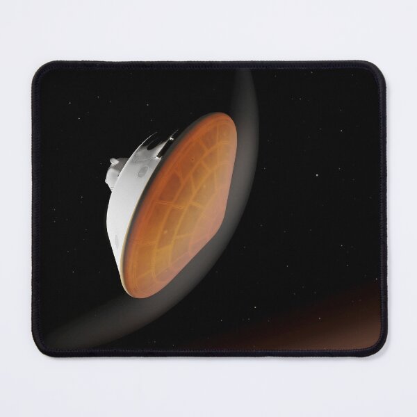 Item preview, STK204830S-The Perseverance rover as it begins its descent through the Martian atmosphere. designed and sold by StocktrekImages.