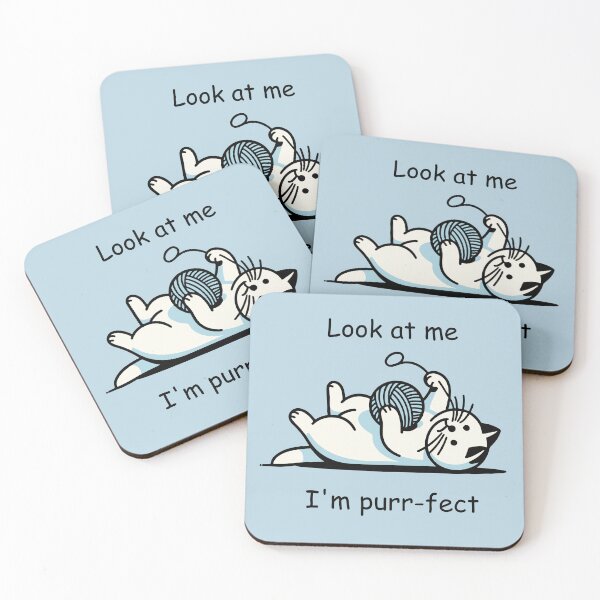 Item preview, Playful cat designed and sold by CareofPosters.