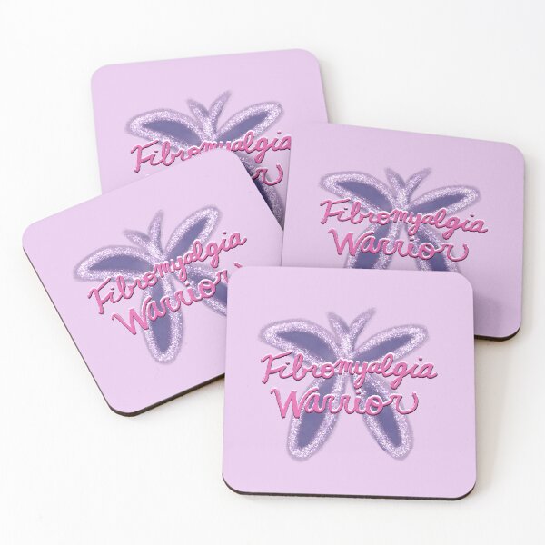 Item preview, Fibromyalgia  Warrior - Glittery Butterfly designed and sold by JillPillDesign.