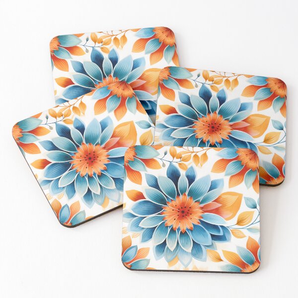 Item preview, Watercolor Flowers pattern designed and sold by Sp3ctrumOfColor.