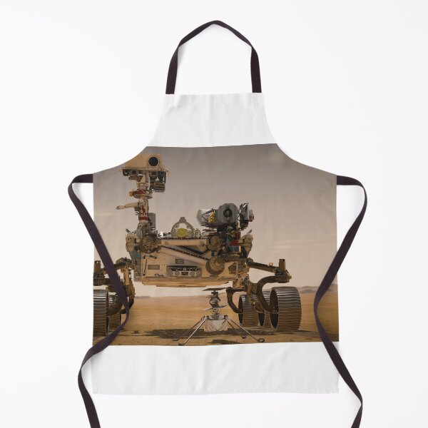 Item preview, STK204831S-The Perseverance rover and Ingenuity helicopter on Mars. designed and sold by StocktrekImages.