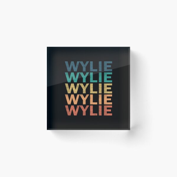 Item preview, Wylie Name - Wylie Vintage Retro Proud Name designed and sold by LeonorBialasz.