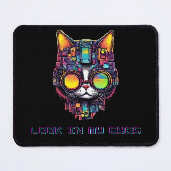 Item preview, Cyber Cat 3.0. Look in my eyes designed and sold by Tom Freeman.