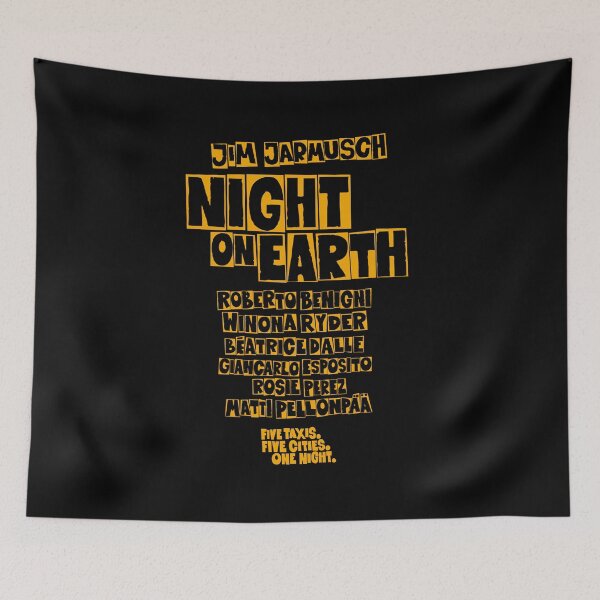Item preview, Night on Earth Tribute - Cinematic Masterpiece Apparel with Jarmusch's Legendary Cast designed and sold by Boogosh.