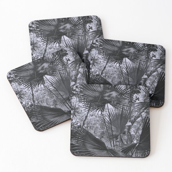 Item preview, Fan palm leaves in the rainforest designed and sold by stevepaint.