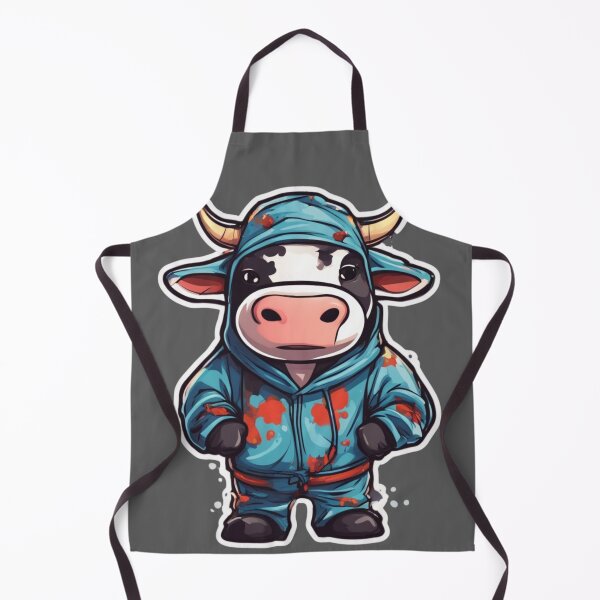 Item preview, cool hoodie cow, sticker designed and sold by Woodoartdesign.
