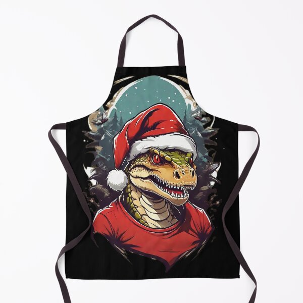 Item preview, Retro Dinosaur Christmas designed and sold by KeshaEls.
