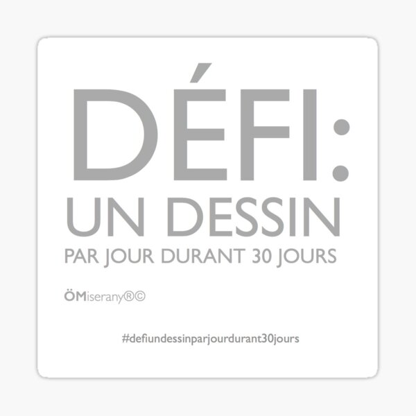 Design challenge ÖMiserany®2016 Sticker