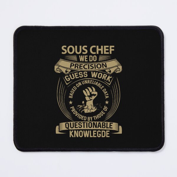 Item preview, Sous Chef - We Do Precision designed and sold by analisanta.