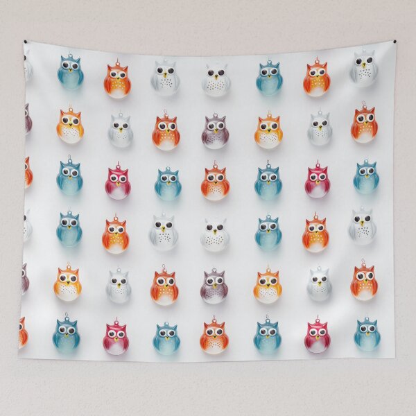 Item preview, Little cute owls for decorating your home and leisure designed and sold by VISIONARTIST.
