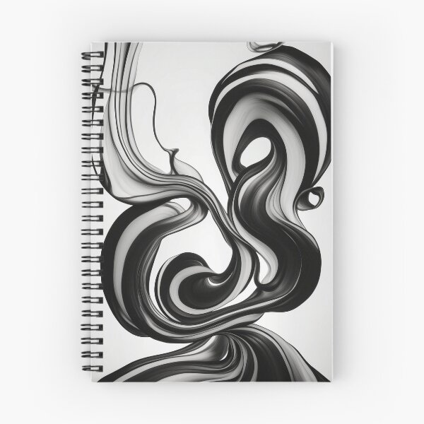 Item preview, black and white swirls designed and sold by MartaOlgaKlara.