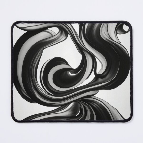 Item preview, black and white swirls designed and sold by MartaOlgaKlara.