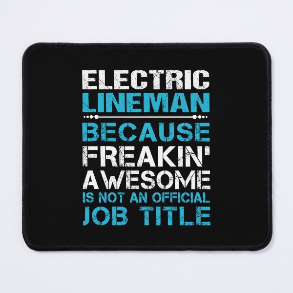 Item preview, Electric Lineman - Freaking Awesome designed and sold by alphatinost.